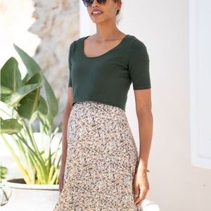 Seraphine maternity to nursing dress